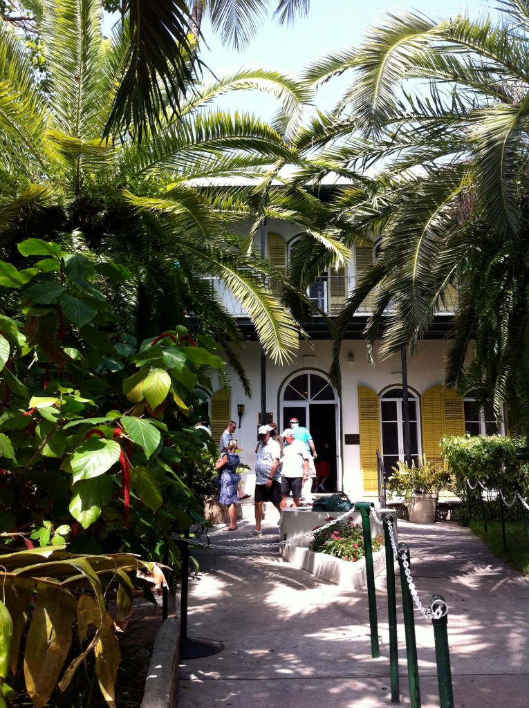 1928年,海明威來到 Key West 生活,這就是海明威的房子了。